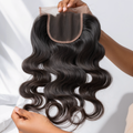 RoseGold-Virgin Hair Closures-